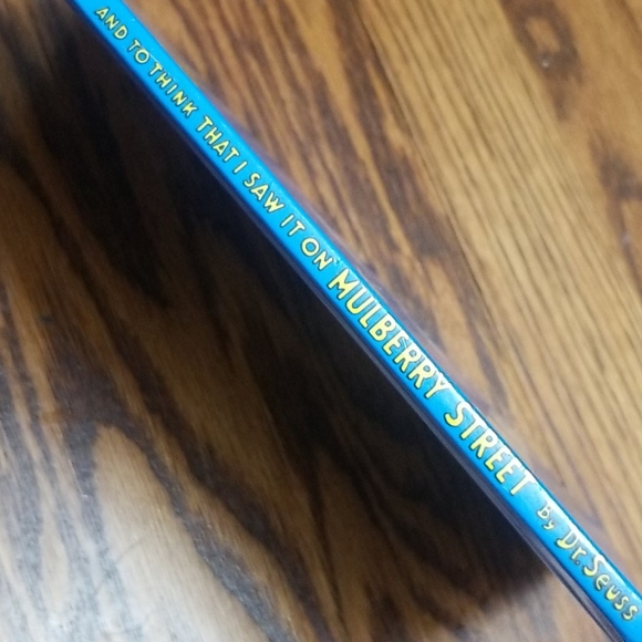 Dr. Suess I Saw It On Mulberry Street Book Out of - Picture 9 of 16